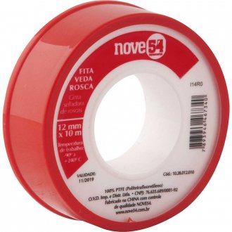 Fita veda-rosca 12 mm x 10 m NOVE54