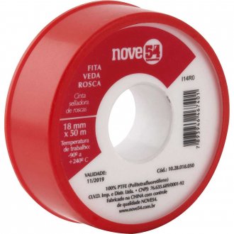 Fita veda-rosca 18 mm x 50 m NOVE54