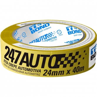 Fita crepe automotiva, 24 mm x 40 m, amarela, 17000018916 TEKBOND