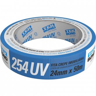 Fita crepe imobili�ria, 24 mm x 50 m, azul, 17000018950 TEKBOND
