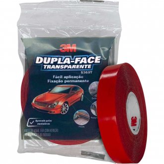 Fita dupla face transparente, 9,5 mm x 20 m, 5369T 3M