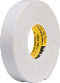 Fita dupla face, espuma, 12 mm x 1,5 m, VONDER