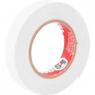 Fita dupla face, espuma, 12 mm x 1,5 m, NOVE54