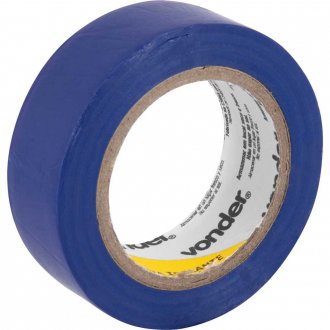 Fita isolante, 19 mm x 10 m, azul, VONDER