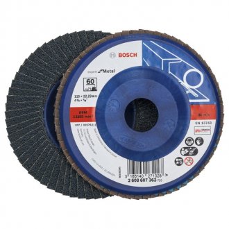 Flap-disc, disco de desbaste/acabamento, 7