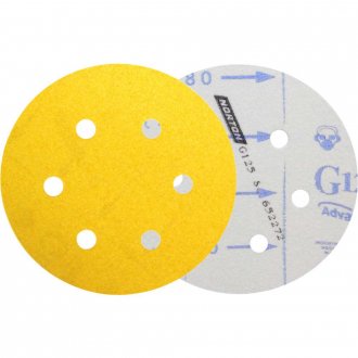 Disco de lixa com costado em pluma 152 mm, G 80, G 125, NORTON