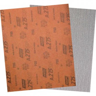 Lixa folha NOFIL, A-275 champagne, gr�o 80, NORTON