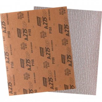 Lixa folha NOFIL, A-275 champagne, gr�o 150, NORTON