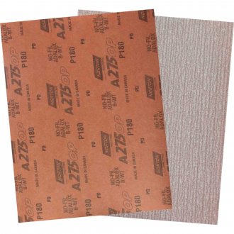Lixa folha NOFIL, A-275 champagne, gr�o 180, NORTON