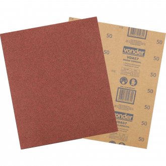Lixa folha, massa LMV 0057, gr�o 50, VONDER