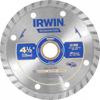 Disco de corte diamantado, 115 mm x 22,2 mm, turbo, IW47450 IRWIN