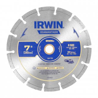 Disco de corte diamantado, 180 mm x 22,2 mm, segmentado, IW47702 IRWIN