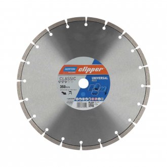 Disco diamantado 350 mm, segmentado, Classic Universal, CLIPPER