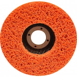Disco para desbaste e acabamento, flap BEAR TEX, perfil reto, 4 1/2