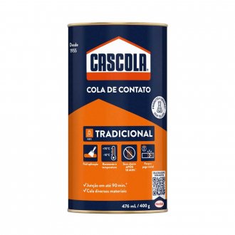 Adesivo de contato cascola sem toluol 400 g, CASCOLA