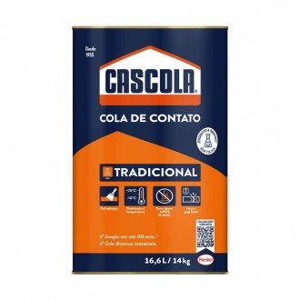 Adesivo de contato sem toluol 14 kg, CASCOLA