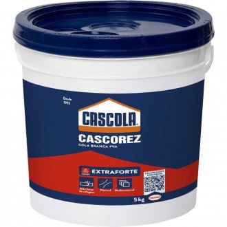 Cola branca Cascorez extra 5 kg, CASCOLA
