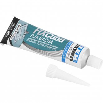 Adesivo para fixar cubas, blister com 85 g, branco, FIX CUBA, 21411008500, TEKBOND