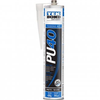 Selante de poliuretano PU40, preto, 310 ml, TEKBOND
