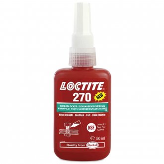 Adesivo anaer�bico para travamento de rosca, 50 g, 270 LOCTITE