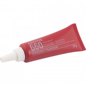 Adesivo anaer�bico para fixa��o, 660, 15 g, cinza 285989  LOCTITE