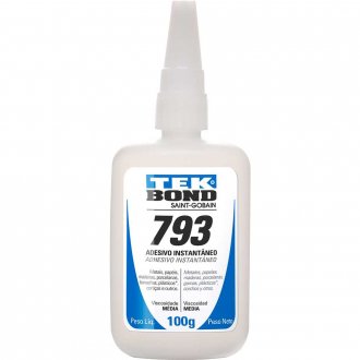 Adesivo instant�neo cianoacrilato, industrial, 793, 100 g TEKBOND
