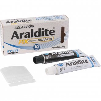 Adesivo Araldite Hobby, pastoso branco 20 g, TEKBOND