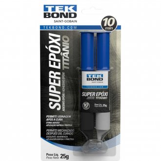 Adesivo ep�xi super tit�nio, 25 g, 17000016788 TEKBOND