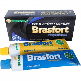 Adesivo Brasfort Profissional, 234 g, 3290013, BRASCOLA