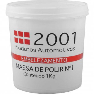 Massa de polir para autos, n� 1, 1 kg, 2001
