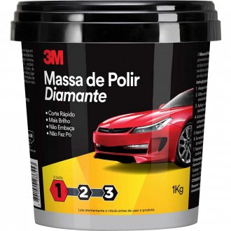 Massa para polir autom�veis, Diamante, 1 kg, HB004482376 3M