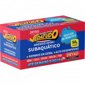 Massa ep�xi bicomponente, 50 g, Vedatudo DRYKO