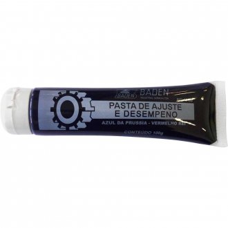 Pasta de ajuste e desempeno para pe�as met�licas, 100 g, azul, AP-502, BADEN