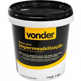 Primer para impermeabiliza��o, 1 litro, VONDER