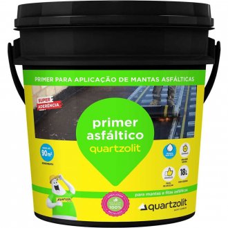 Primer impermeabilizante para manta asf�ltica, 18 L, 0607.00042.0018BD QUARTZOLIT