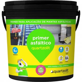 Primer impermeabilizante para manta asf�ltica, 3,6 L, 0607.00042.0036GL QUARTZOLIT