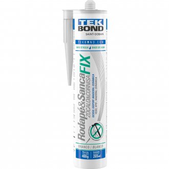 Adesivo acr�lico para rodap�s e sancas TEKBOND