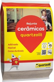 Rejunte para cer�micas, 1 kg, branco, 0107.00000.0015FD QUARTZOLIT