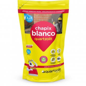 Adesivo � base de PVA branco, 0,9 L, chapix, QUARTZOLIT