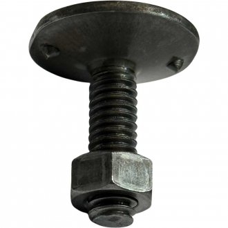 Parafuso para correia elevadora com porca, M8 x 1,25 mm x 35 mm, 63015609 METALBO