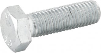 Parafuso sextavado zincado, 14 mm x 45 mm, MA, VONDER