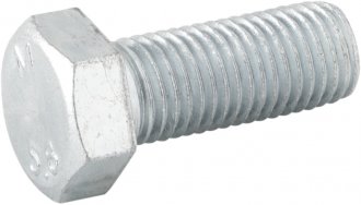 Parafuso sextavado zincado, 16 mm x 40 mm, MA, VONDER