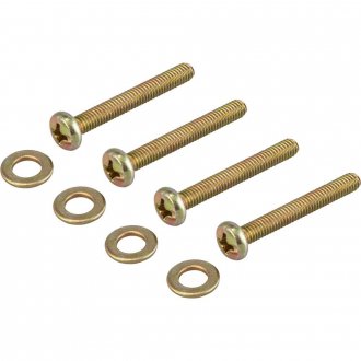 Parafuso com arruela para suporte de TV, M6 x 45 mm, VONDER