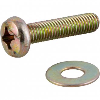 Parafuso com arruela para suporte de TV, M8 x 35 mm, VONDER