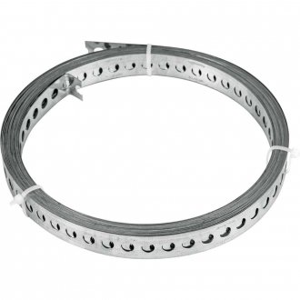 Fita de a�o perfurada 17 mm x 0,40 mm x 10 m VONDER
