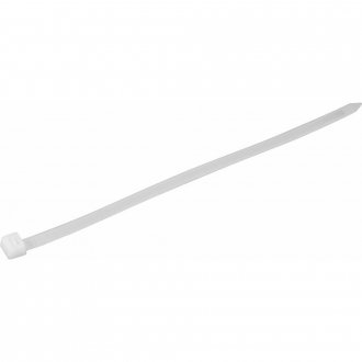 Abra�adeira de nylon, branca, 1.000 mm x 9,0 mm, com 10 pe�as, VONDER
