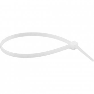 Abra�adeira de nylon, branca, 200 mm x 3,6 mm, com 20 pe�as, VONDER