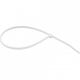 Abra�adeira de nylon, branca, 280 mm x 3,6 mm, com 100 pe�as, VONDER