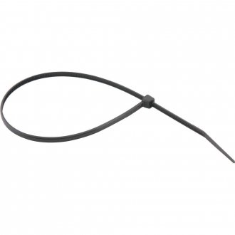Abra�adeira de nylon, preta, 280 mm x 3,6 mm, com 100 pe�as, VONDER