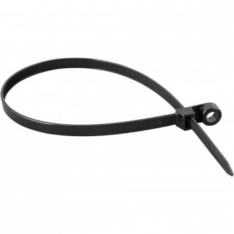 Abra�adeira de nylon para parafusos, preta, 380 mm x 7,6 mm, VONDER